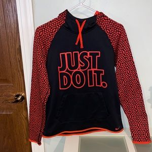 Nike Red/Black Women’s Therma-Fit Hoodie